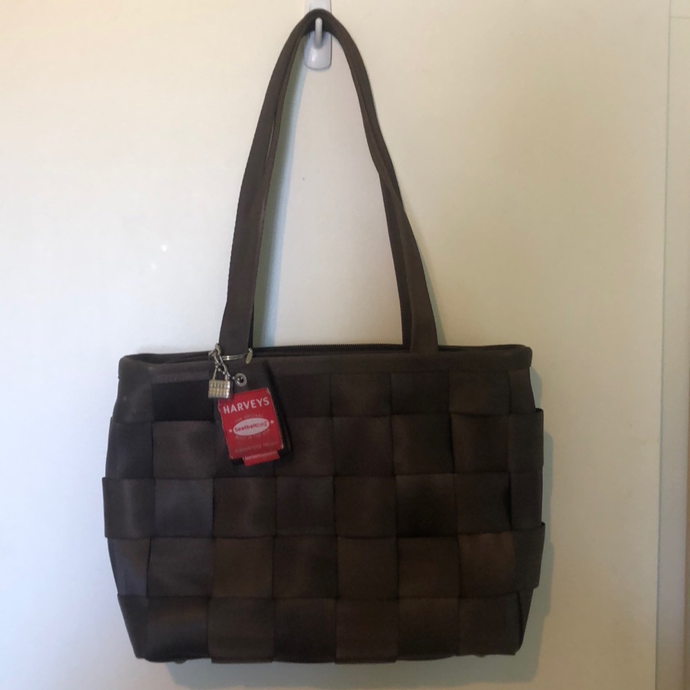 Harvey’s Seat Belt Purse with charm